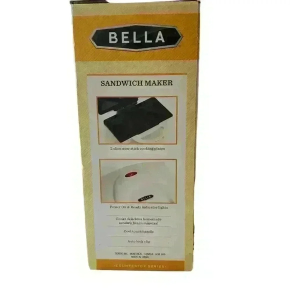 Bella Panini Grill Press Sandwich Maker - Picture 2 of 9